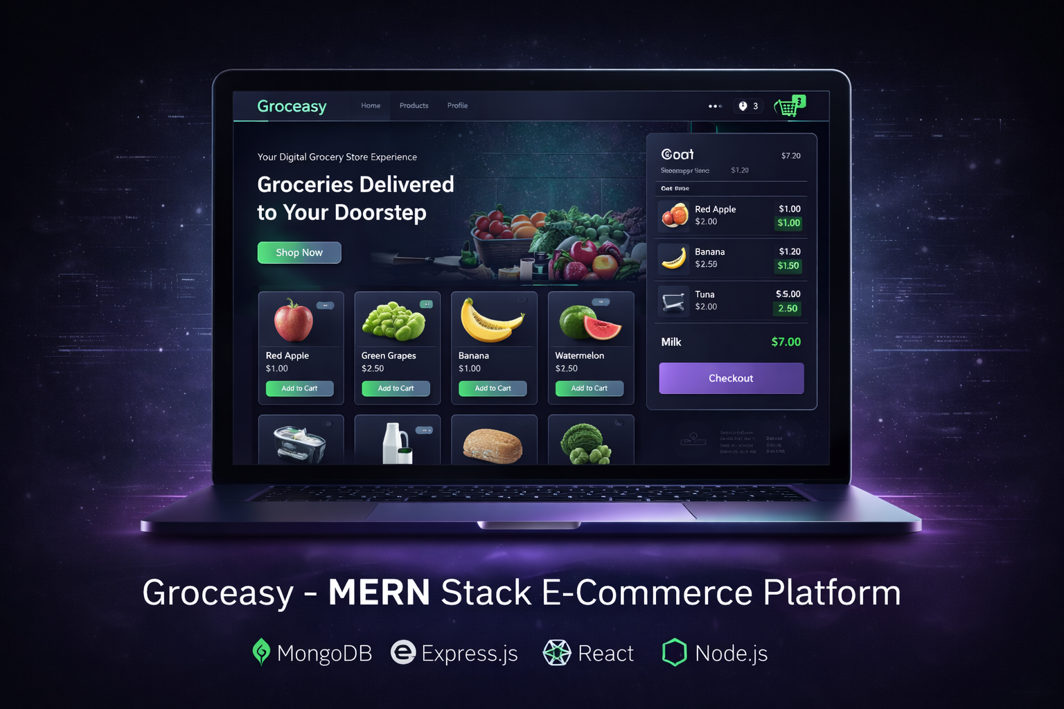 Groceasy Web APP